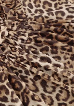 bruine ana alcazar mini jurk dress turtleneck