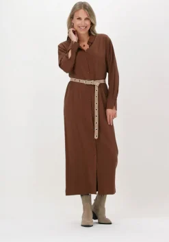 ANOTHER LABEL e maxi jurk sjoroer dress l/s>DAMES Jurken