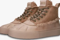 bruine blackstone hoge sneakers sermeq nivi