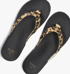 bruine blasz teenslippers bella 2402