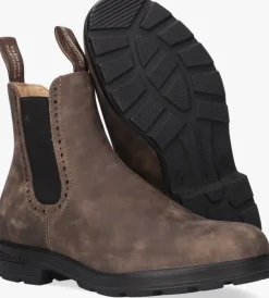bruine blundstone chelsea boots women's high top