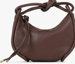 bruine bronx handtas m-iaa 21045