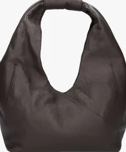 bruine bronx handtas puff-y 21034