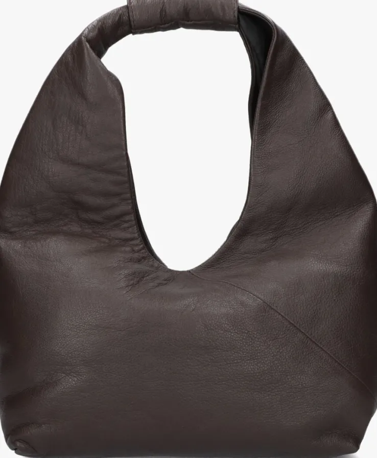 bruine bronx handtas puff-y 21034