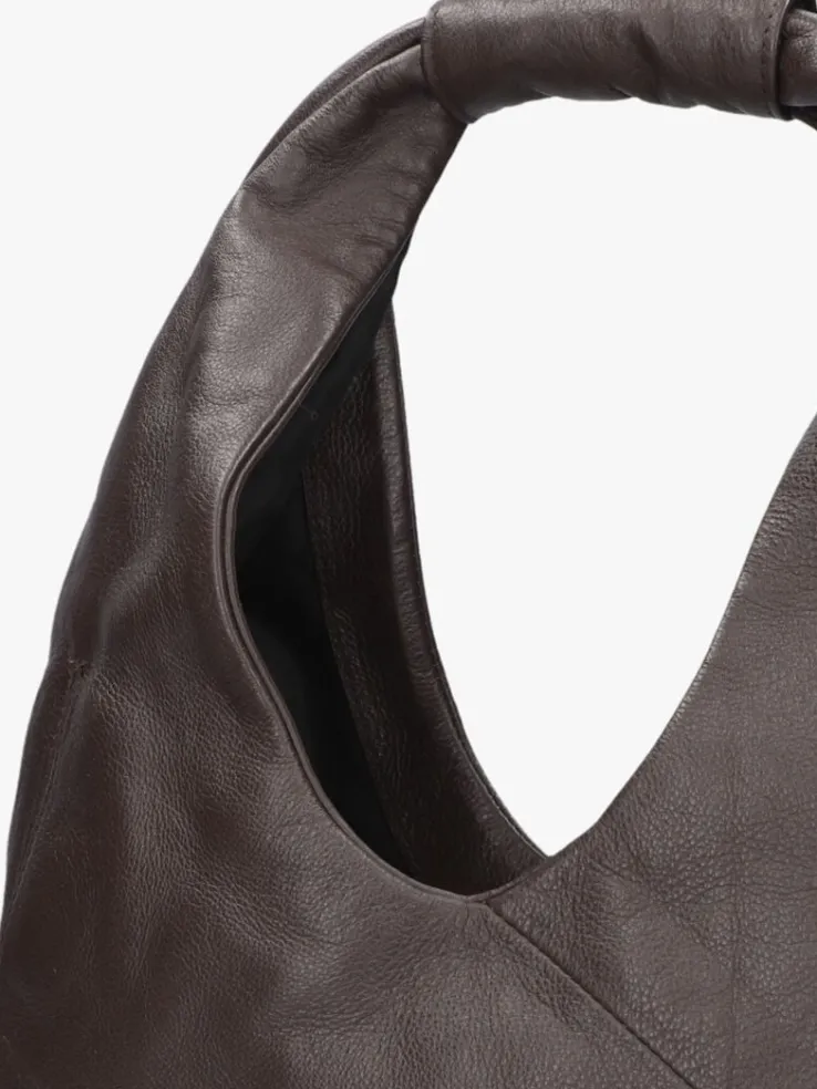 bruine bronx handtas puff-y 21034