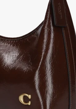 bruine coach schoudertas juliet shoulder bag