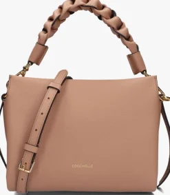 COCCINELLE e schoudertas boheme grana double>DAMES Schoudertassen