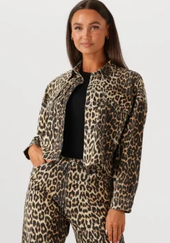 CO'COUTURE e co'couture blouses leocc denim crop shirt>DAMES Blouses