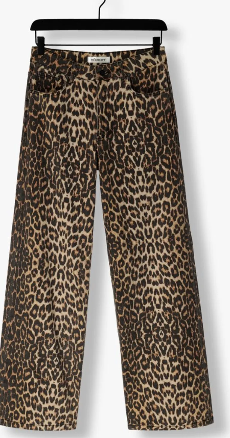 CO'COUTURE e co'couture straight leg jeans leo denim panel pant>DAMES Jeans