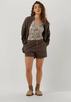 10DAYS e broeken pique woven shorts>DAMES Broeken