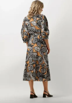 bruine dea kudibal midi jurk mydea oc