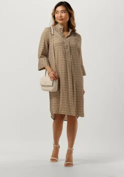 bruine dea kudibal mini jurk kamille ev