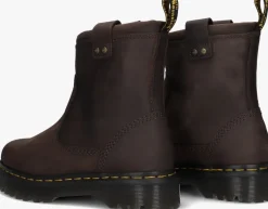bruine dr martens boots anistone low