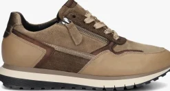 bruine gabor lage sneakers 378