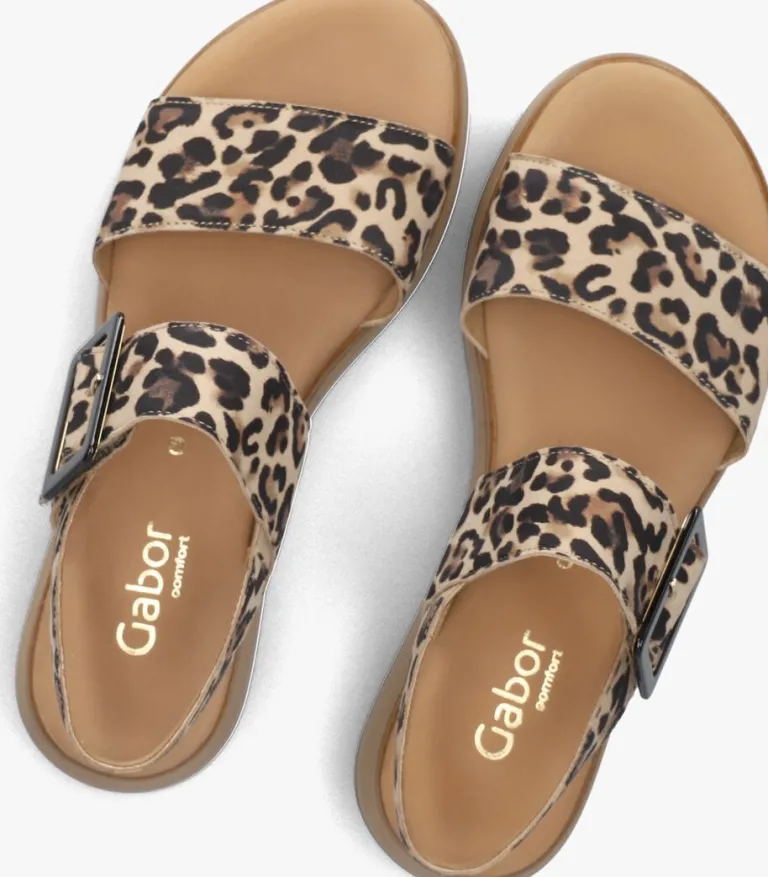 GABOR e platte sandalen 744.4>DAMES Sandalen