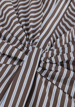 HAUTE L'AMITIÉ e haute l'amitié blouses melvin stripe twist bow shirt><noscript><img width=