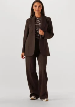 HAUTE L'AMITIÉ e haute l'amitié pantalon premiere plain tall pant>DAMES Broeken