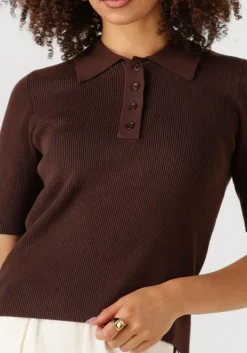 HAUTE L'AMITIÉ e haute l'amitié t-shirt piccolo ss polo rib knit><noscript><img width=