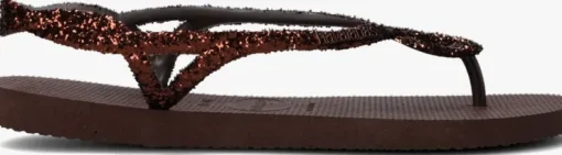 bruine havaianas teenslippers luna premium ii