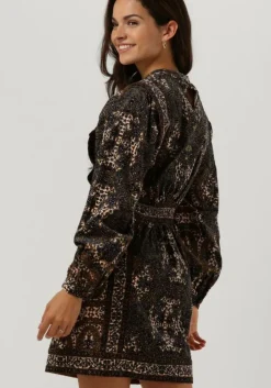 bruine idano mini jurk tabatha
