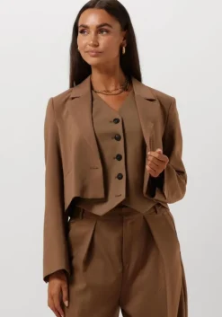 bruine inwear blazer khailw short blazer
