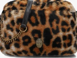 bruine kurt geiger london schoudertas kensington puff camera
