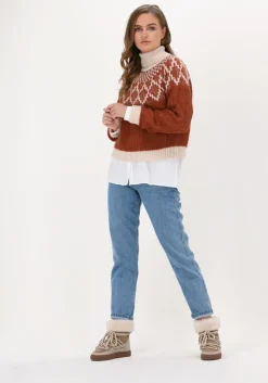 bruine lollys laundry coltrui kai turtleneck jumper