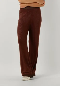 MINUS e wijde broek allie high waisted wide leg metallic knit pant>DAMES Co-Ord Sets|Broeken