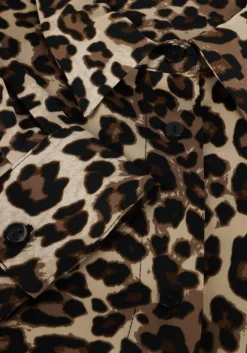 bruine modström blouses tipsymd print shirt