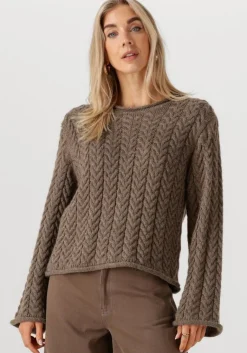 MODSTRÖM e modström trui kurtismd o-neck>DAMES Truien & Vesten