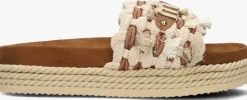 MOU e slippers monoband rope sandal fringes>DAMES Slippers