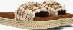 MOU e slippers monoband rope sandal fringes>DAMES Slippers