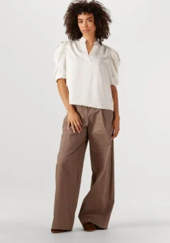NEO NOIR e pantalon malba poplin pants>DAMES Broeken