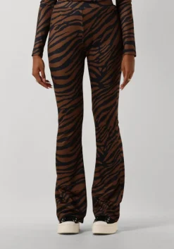 NOTRE-V e flared broek nv celeste flared pants>DAMES Broeken