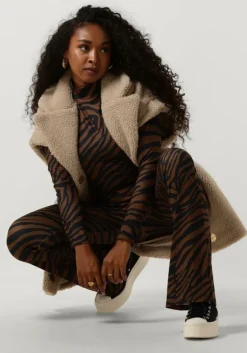 NOTRE-V e flared broek nv celeste flared pants>DAMES Broeken