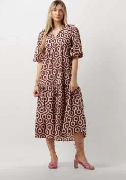 NOTRE-V e maxi jurk nv-dente midi dress>DAMES Jurken