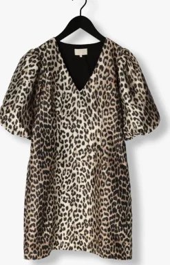 bruine notre-v mini jurk nv-flossie