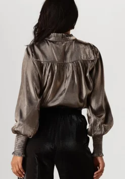 bruine nukus blouses marbella blouse shiny