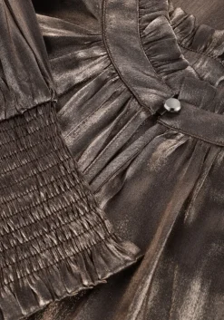bruine nukus blouses marbella blouse shiny