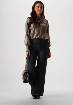 bruine nukus blouses marbella blouse shiny