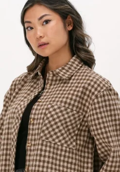 bruine object blouses yola shirt