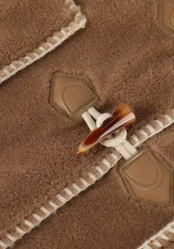 bruine object faux fur jas objopal re jacket