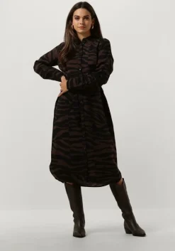 OBJECT e midi jurk objcira l/s shirt dress 129>DAMES Jurken