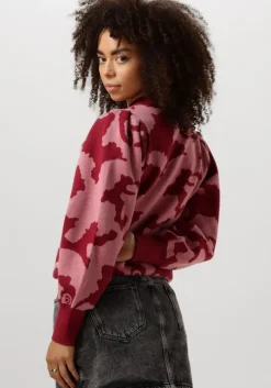 bruine pom amsterdam trui camo red