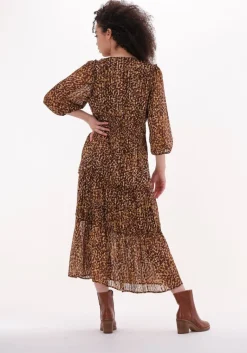 SECOND FEMALE e maxi jurk nutmeg dress><noscript><img width=