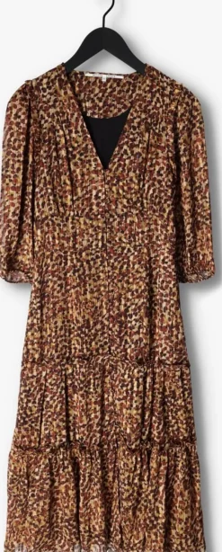 SECOND FEMALE e maxi jurk nutmeg dress><noscript><img width=