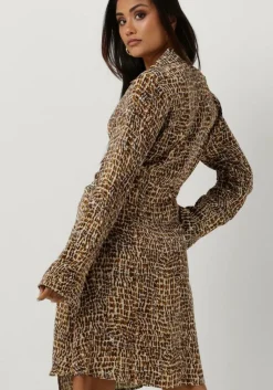 SECOND FEMALE e mini jurk poline wrap dress><noscript><img width=