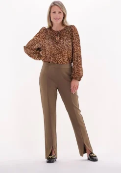 bruine second female pantalon fique trousers