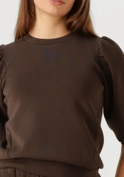 bruine selected femme t-shirt slftenny 3/4 sweat top
