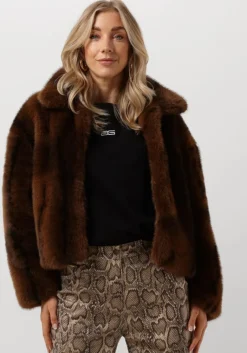 SILVIAN HEACH e faux fur jas gpa24104pl>DAMES Jassen